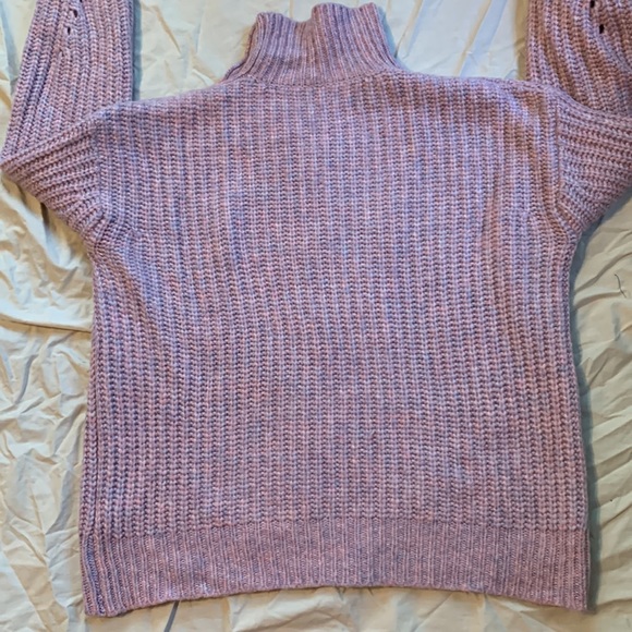 J.Crew alpaca blend turtleneck sweater with shoulder buttons - Picture 8 of 8